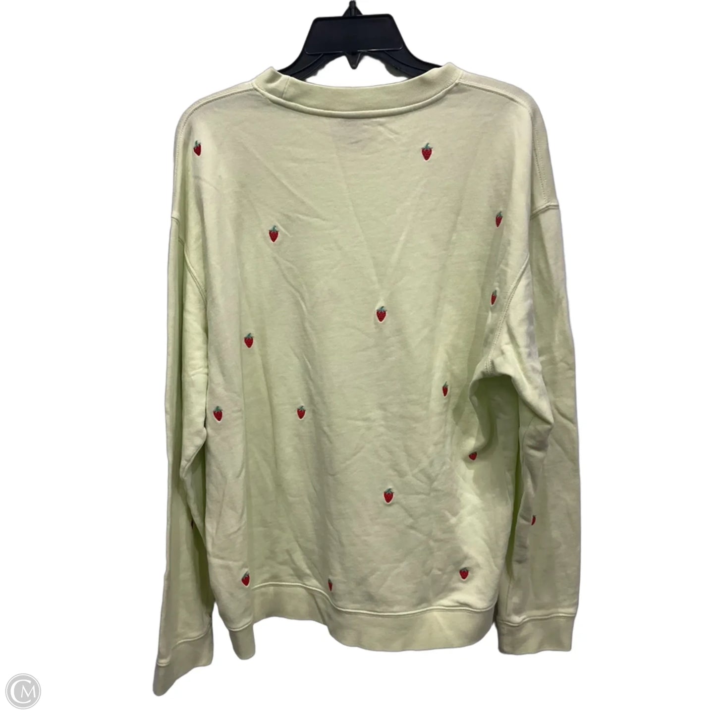 Top Long Sleeve Designer By Kate Spade In Green, Size: M