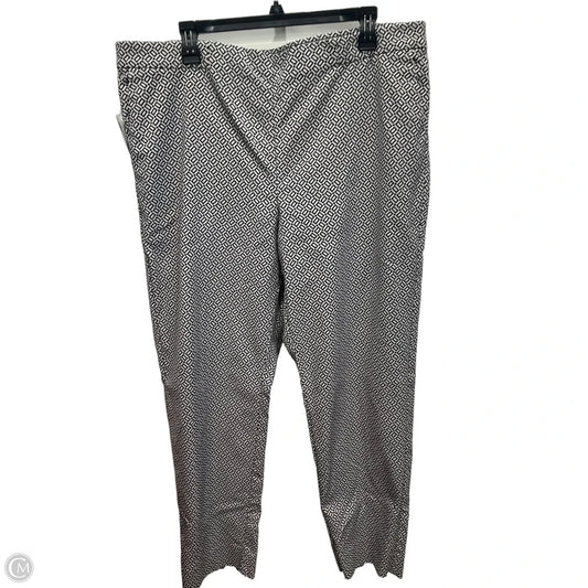 Pants Dress By J. Jill In Geometric Pattern, Size: 18