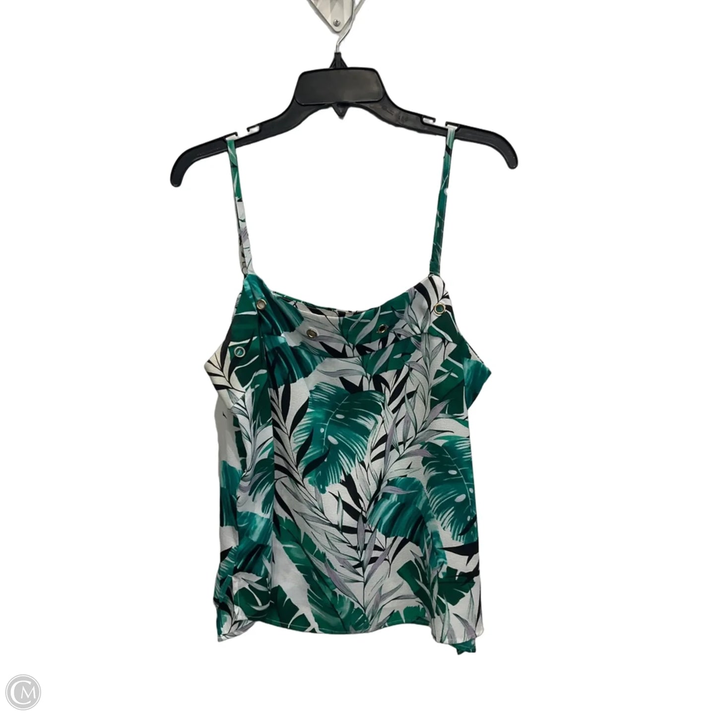 Top Sleeveless By Jennifer Lopez In Floral Print, Size: Xl