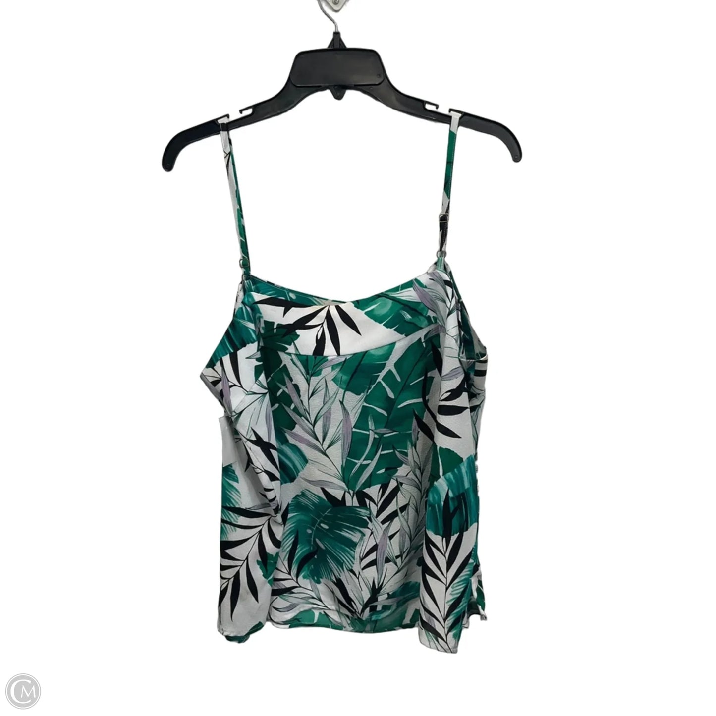 Top Sleeveless By Jennifer Lopez In Floral Print, Size: Xl