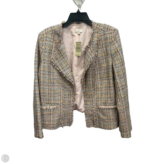 Blazer By Loft In Plaid Pattern, Size: Xlp