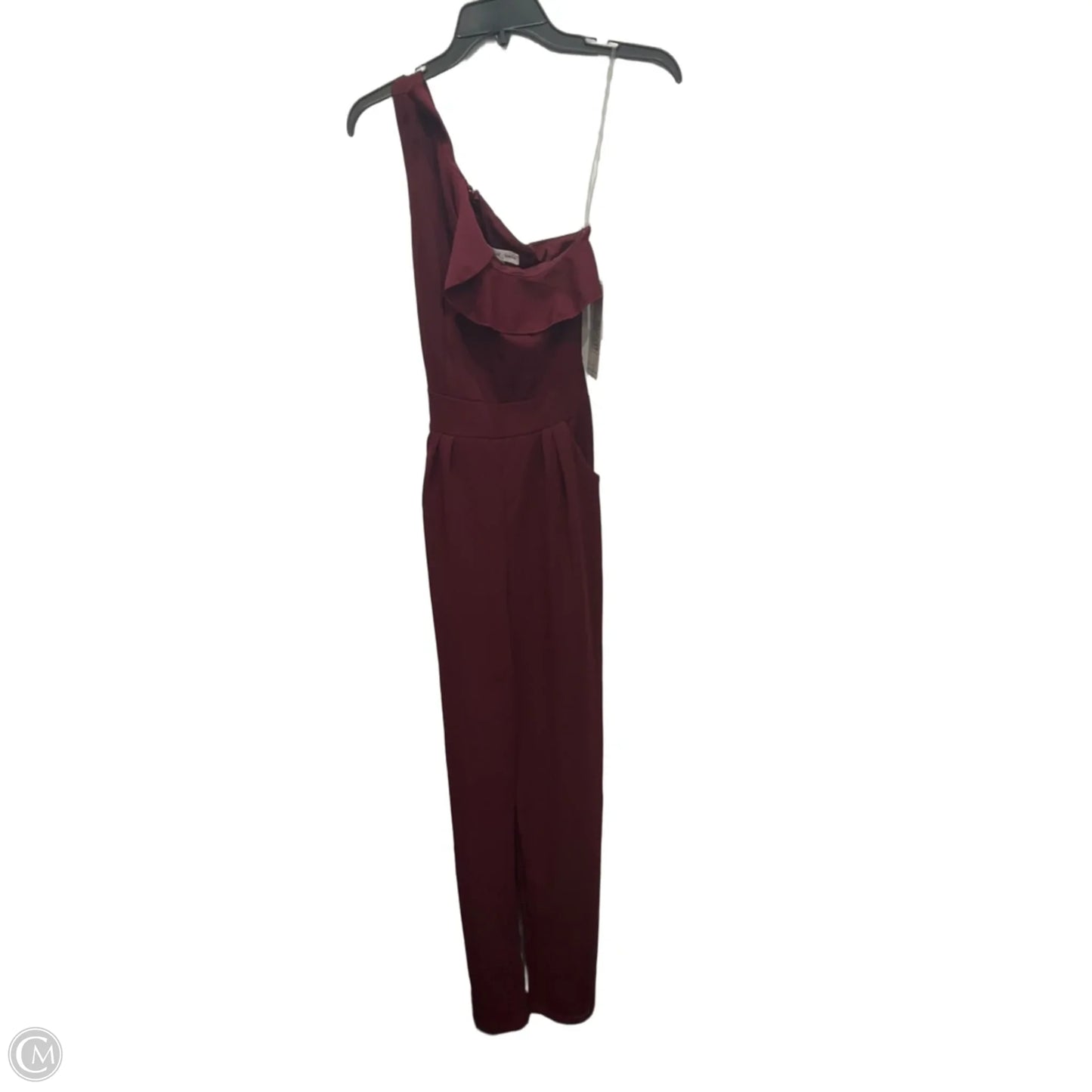 Jumpsuit By Clothes Mentor In Maroon, Size: M