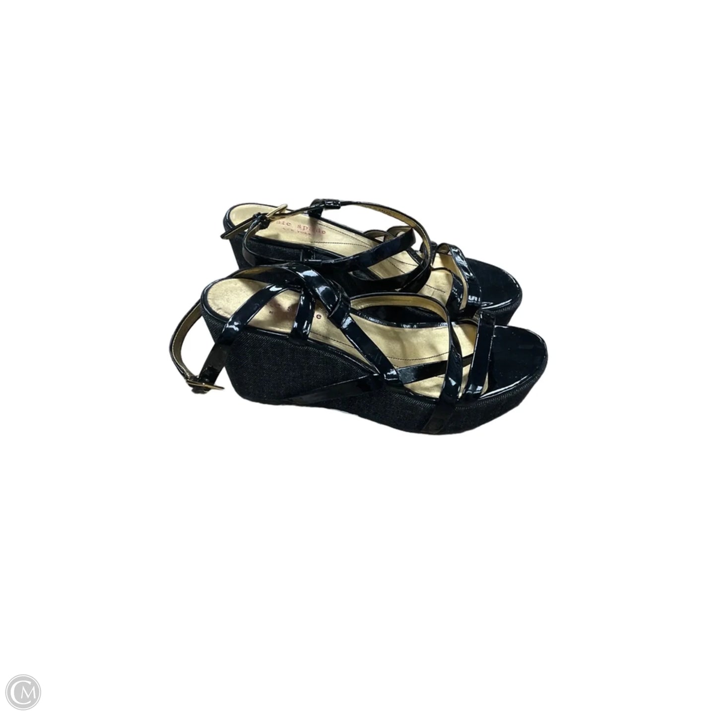 Shoes Designer By Kate Spade In Black, Size: 7.5