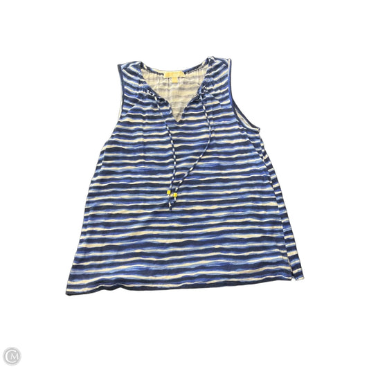 Top Sleeveless By Michael By Michael Kors In Blue, Size: L
