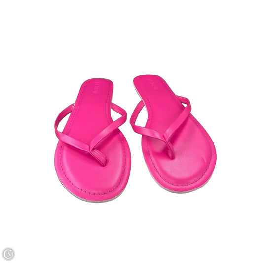 Sandals Flip Flops By J. Crew In Pink, Size: 8
