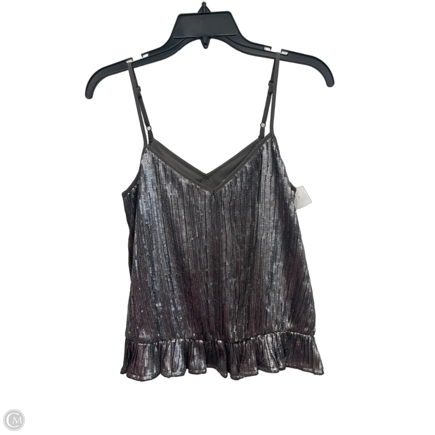 Top Sleeveless By Anthropologie In Grey, Size: Xs