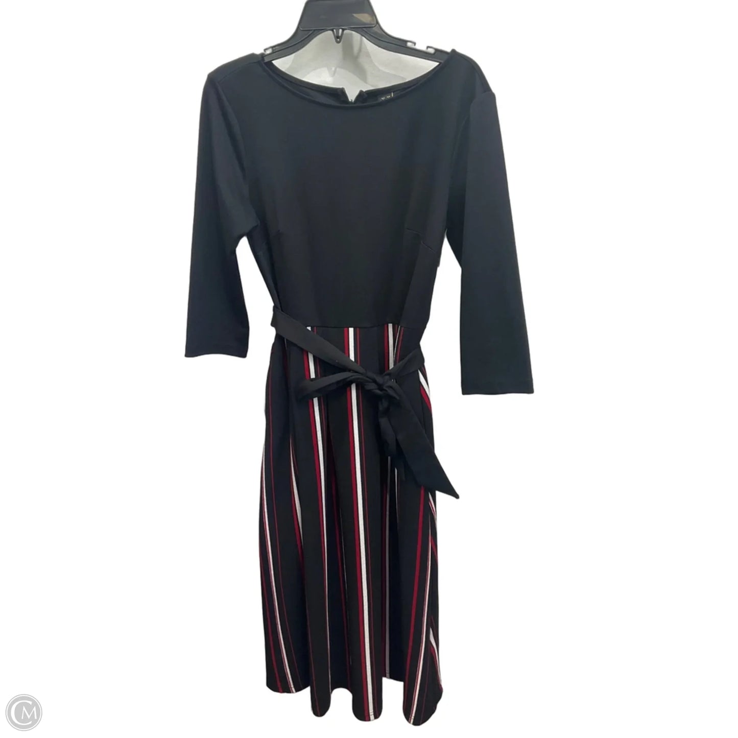Dress Casual Midi By Clothes Mentor In Black, Size: M