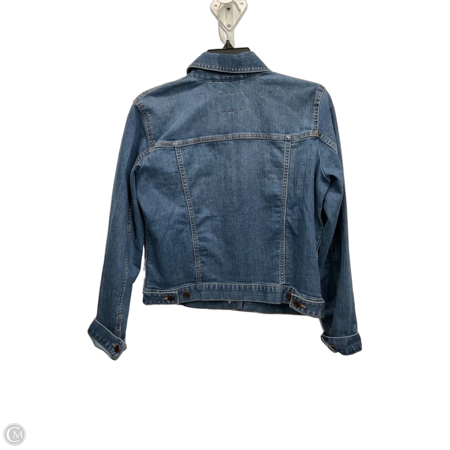 Jacket Denim By Banana Republic In Blue Denim, Size: S