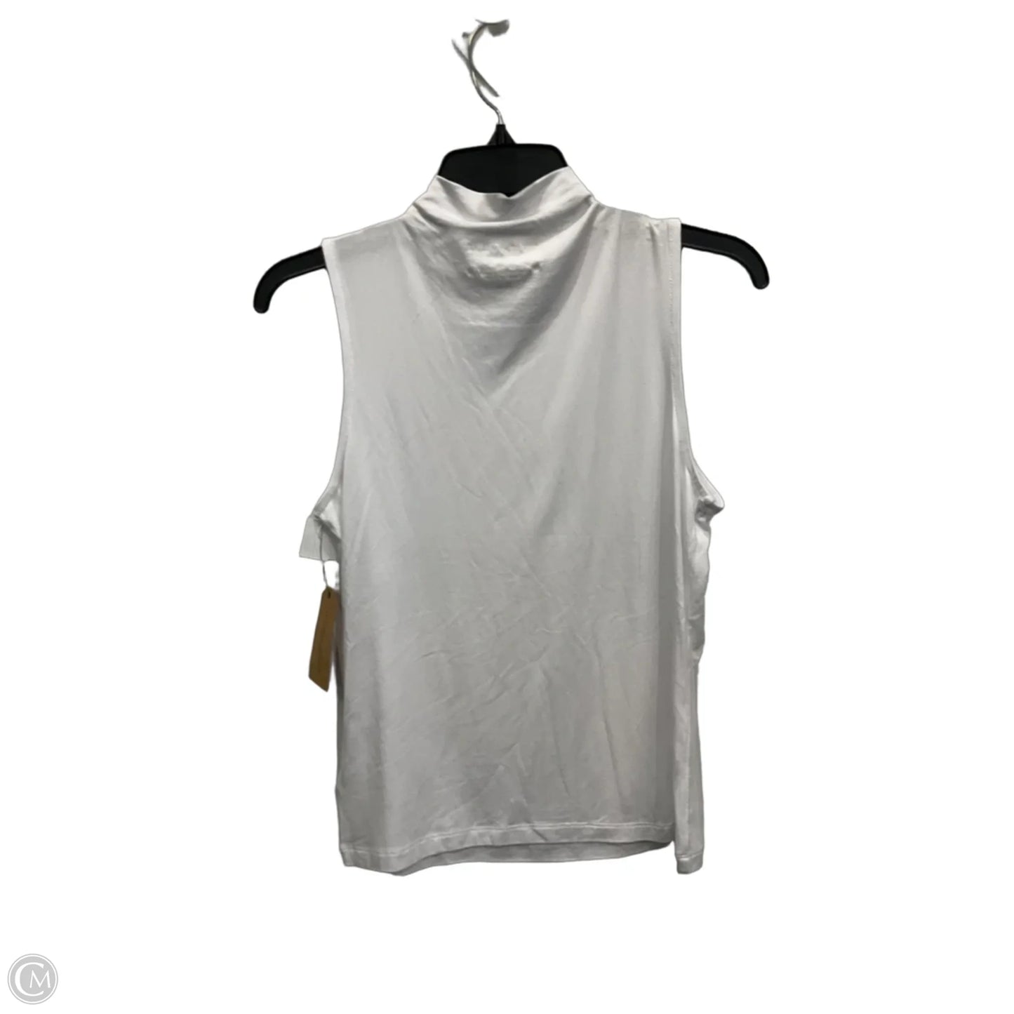 Top Sleeveless By Christian Siriano In White, Size: M