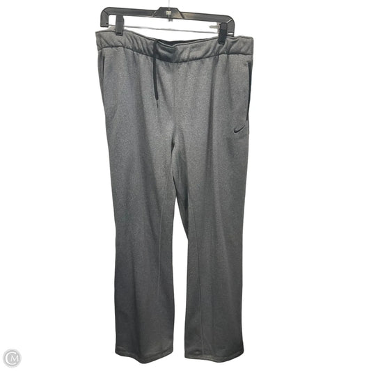 Athletic Pants By Nike In Grey, Size: Xl