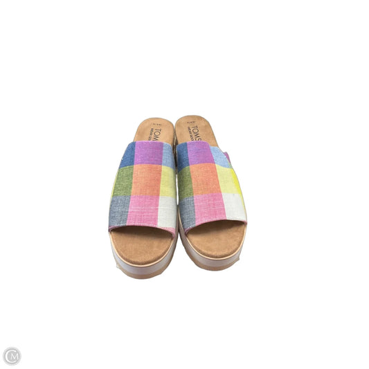 Shoes Heels Stiletto By Toms In Multi-colored, Size: 7.5
