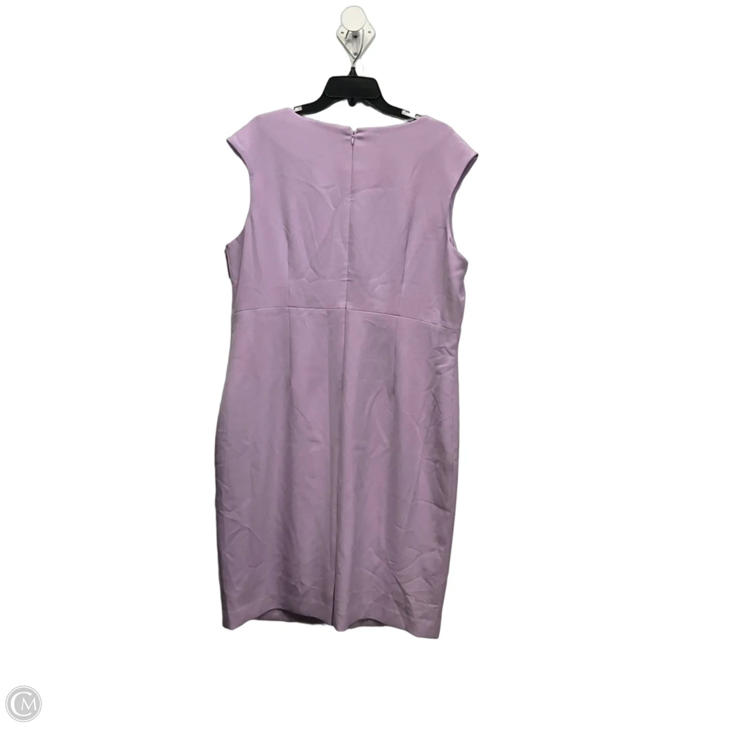Dress Casual Midi By Black Label In Purple, Size: Xl