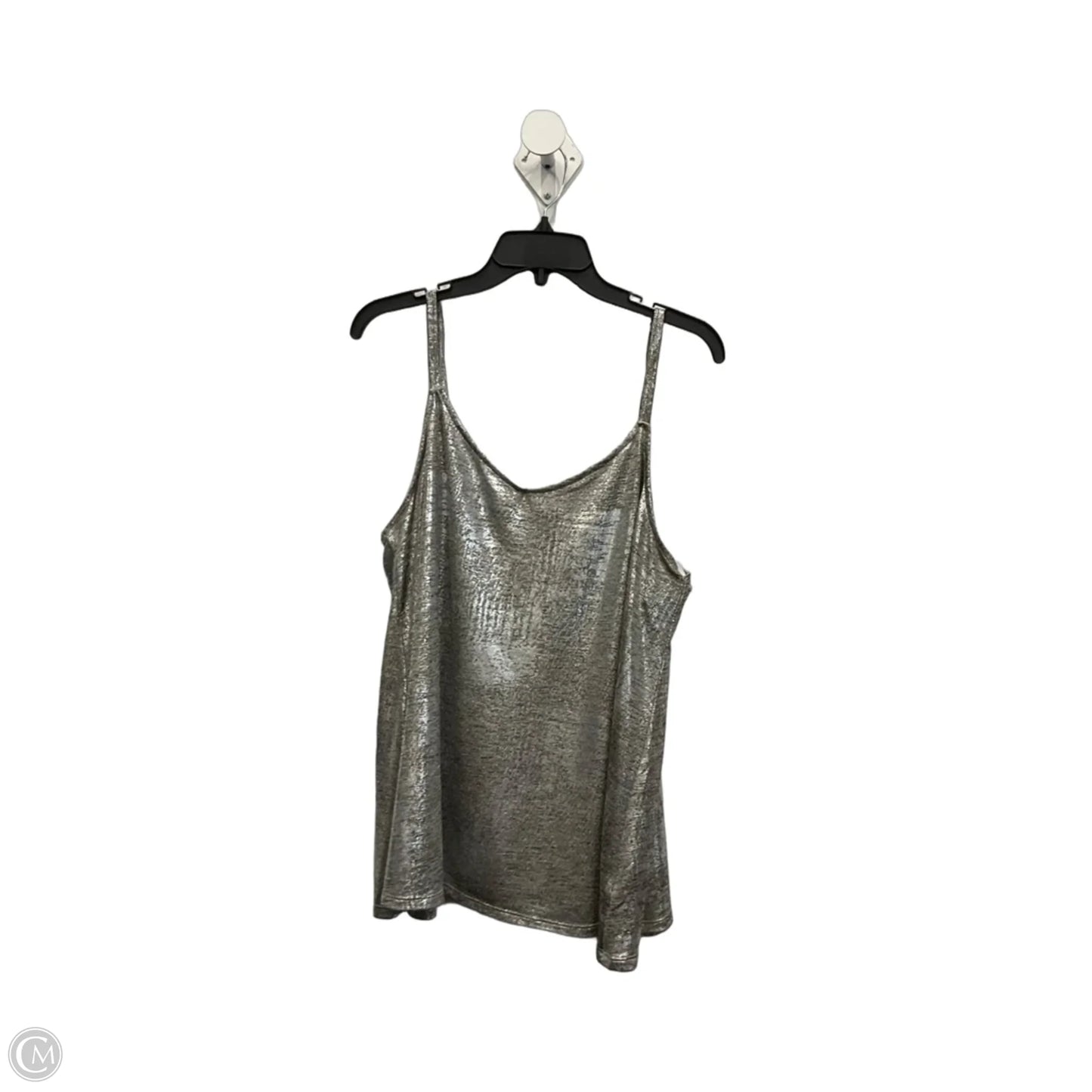 Top Sleeveless By Torrid In Grey, Size: 1x