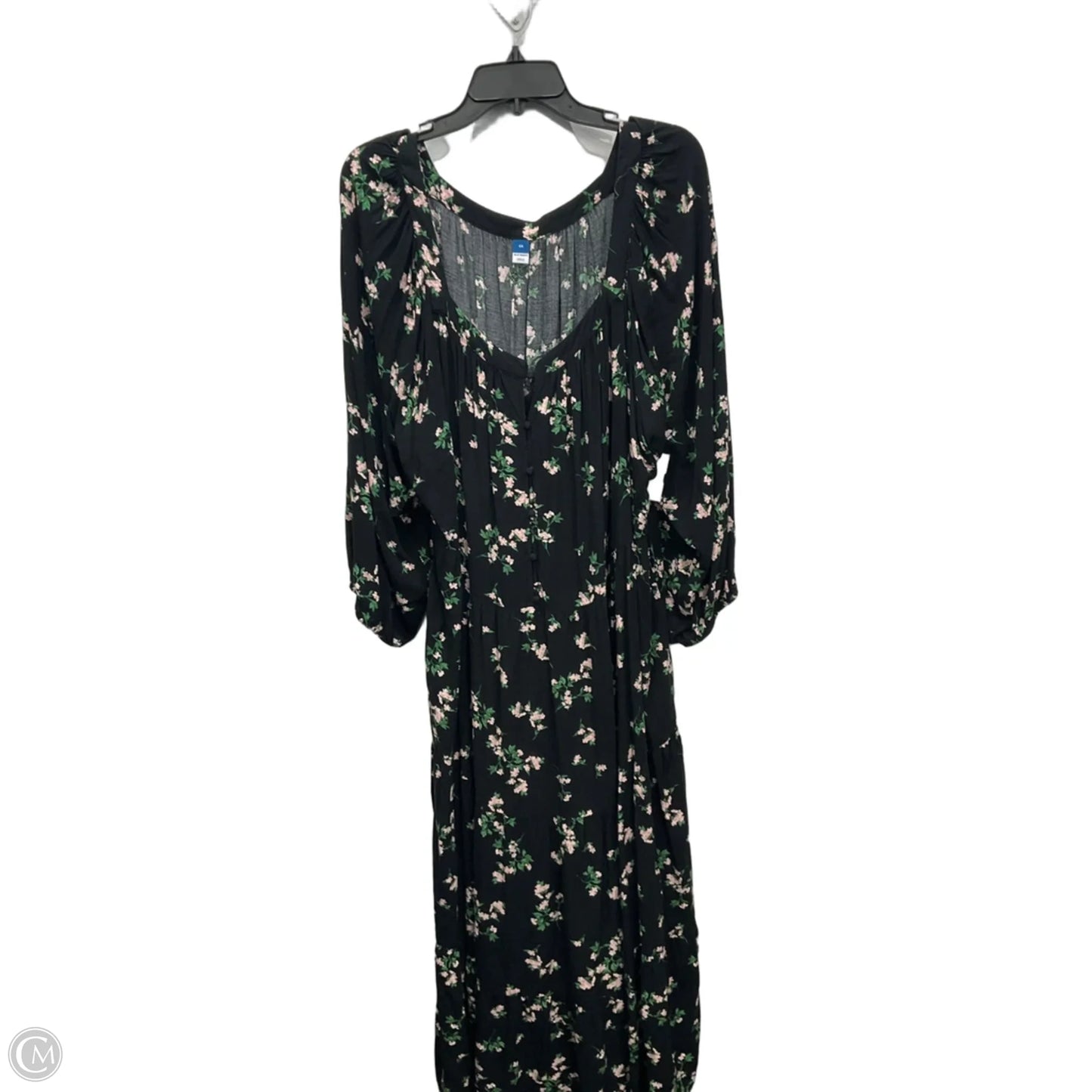 Dress Casual Maxi By Old Navy In Floral Print, Size: 3x