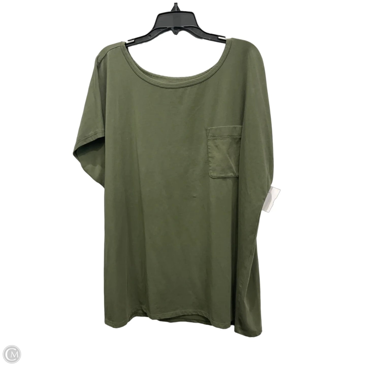Top Short Sleeve By J. Jill In Green, Size: Xl