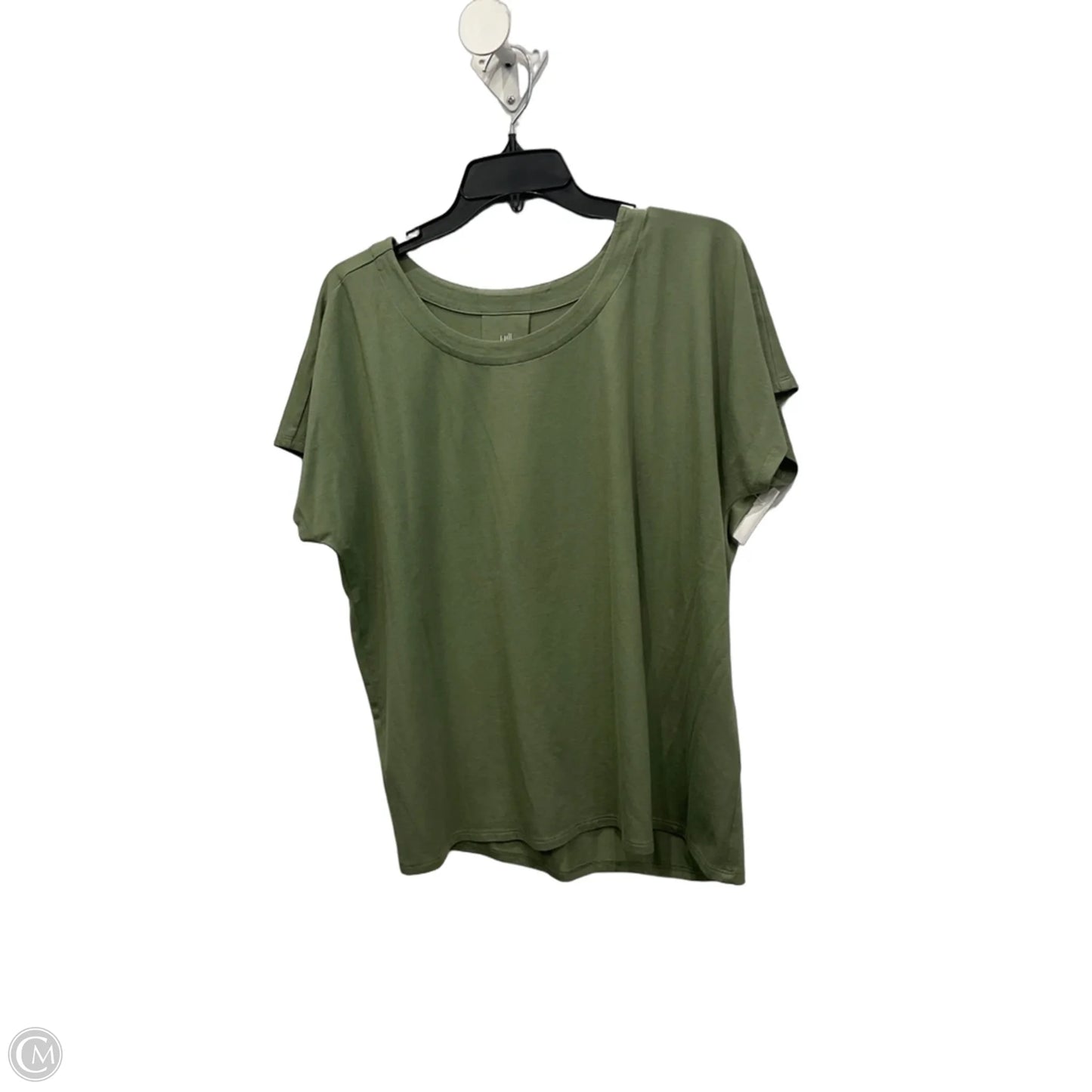 Top Short Sleeve By J. Jill In Green, Size: L