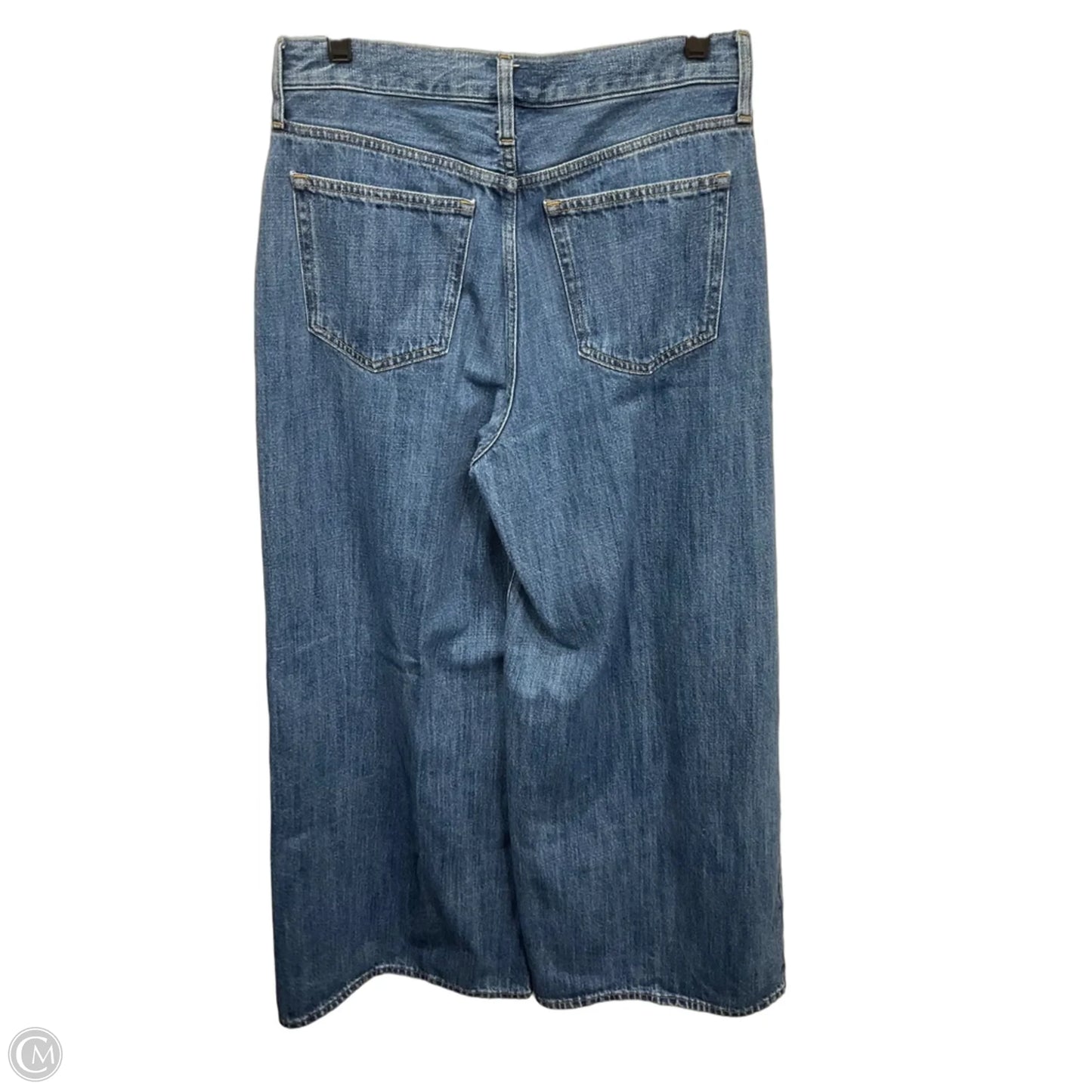 Jeans Wide Leg By J. Crew In Blue Denim, Size: 6