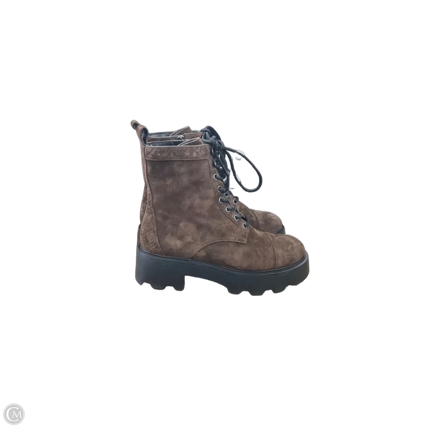 Boots Designer By Tory Burch In Brown, Size: 9