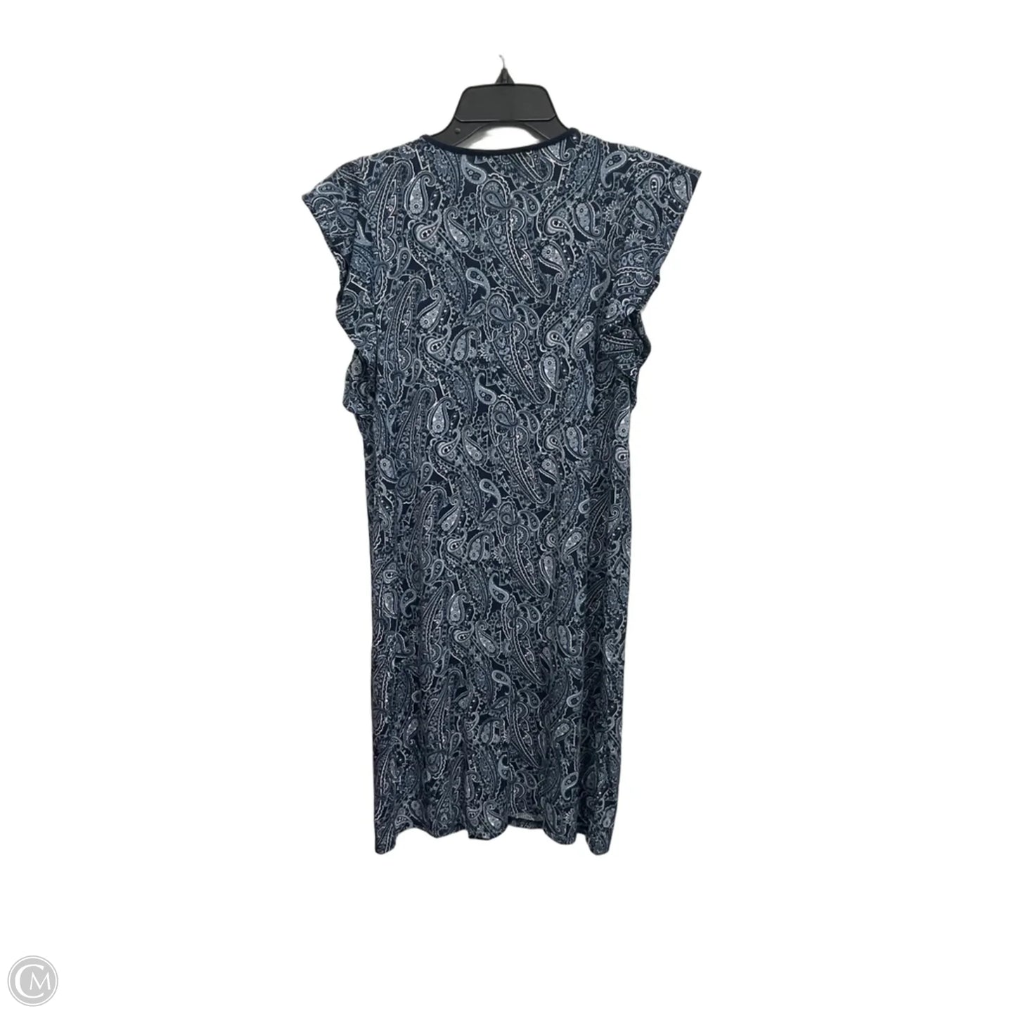 Dress Casual Midi By Michael By Michael Kors In Blue, Size: S