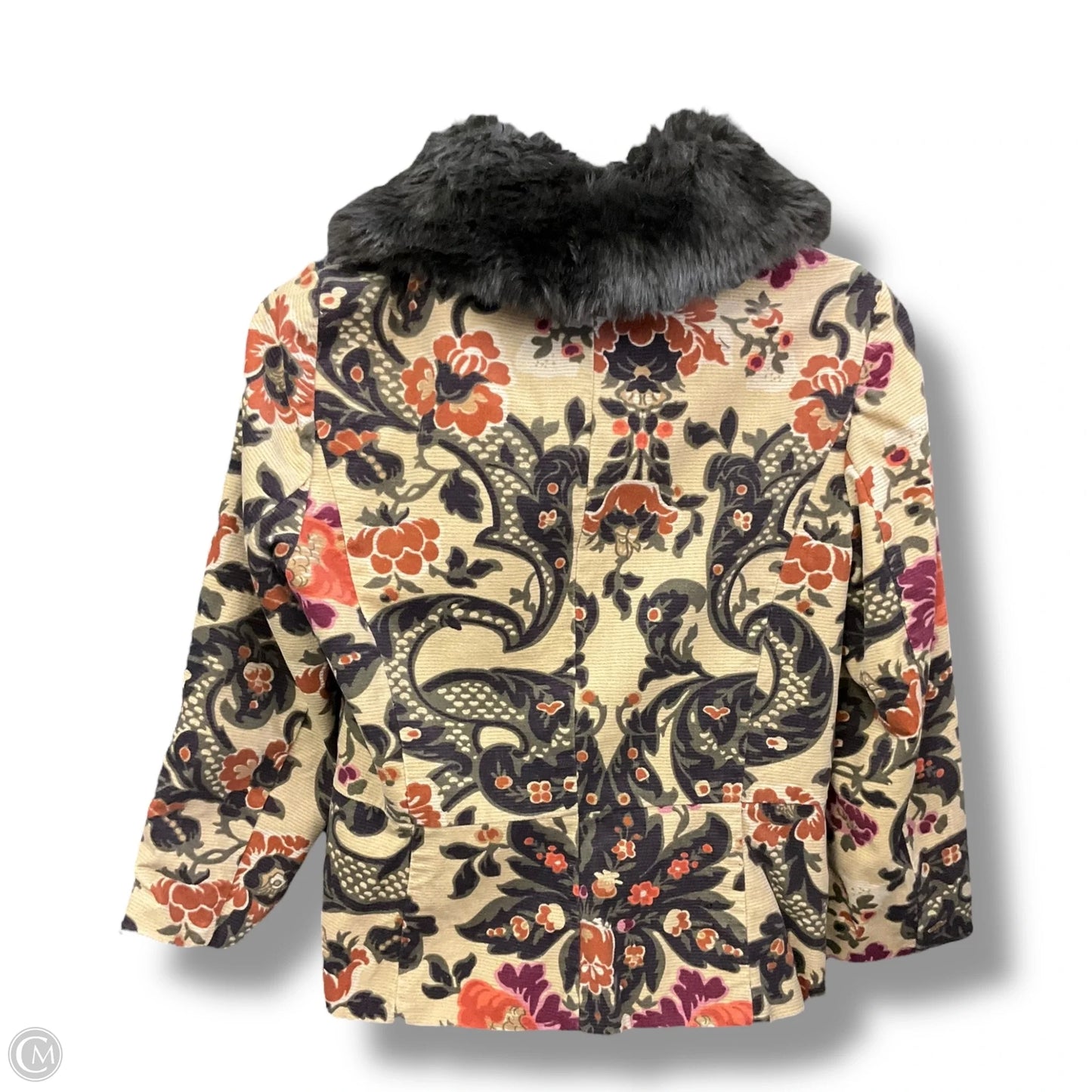 Blazer By Clothes Mentor In Floral Print, Size: 10p