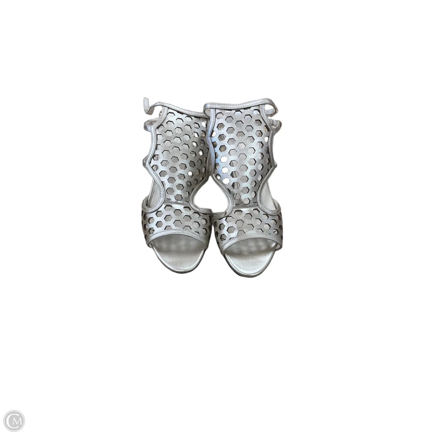 Shoes Heels Kitten By Andiano In Gold, Size: 9