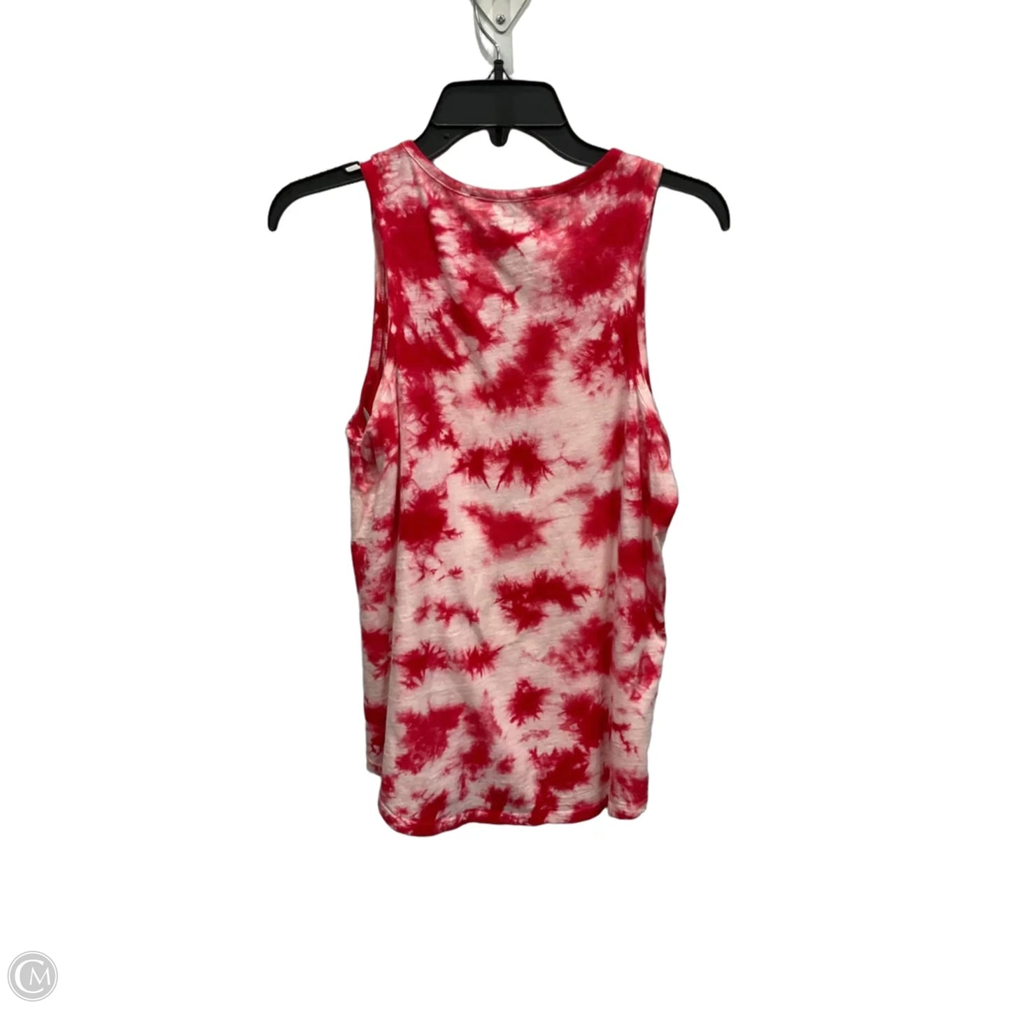 Top Sleeveless By Michael By Michael Kors In Tie Dye Print, Size: M
