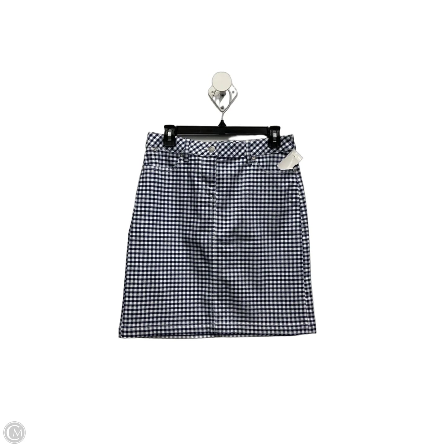 Skirt Midi By Talbots In Checkered Pattern, Size: 4