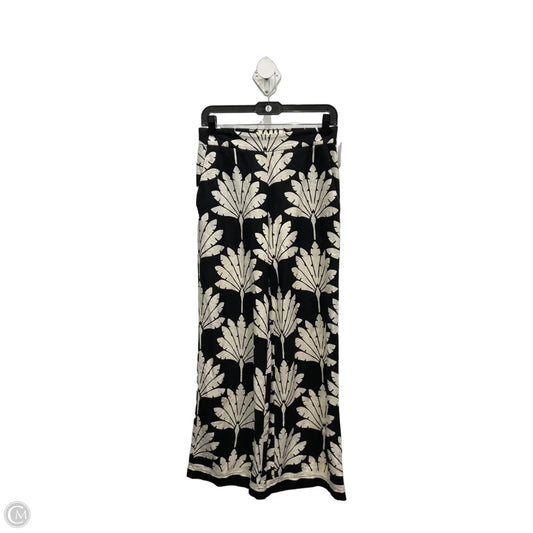 Pants Lounge By Loft In Black & Cream, Size: 2