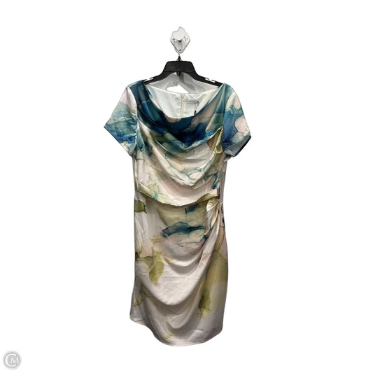 Dress Casual Midi By Clothes Mentor In Multi-colored, Size: 2x