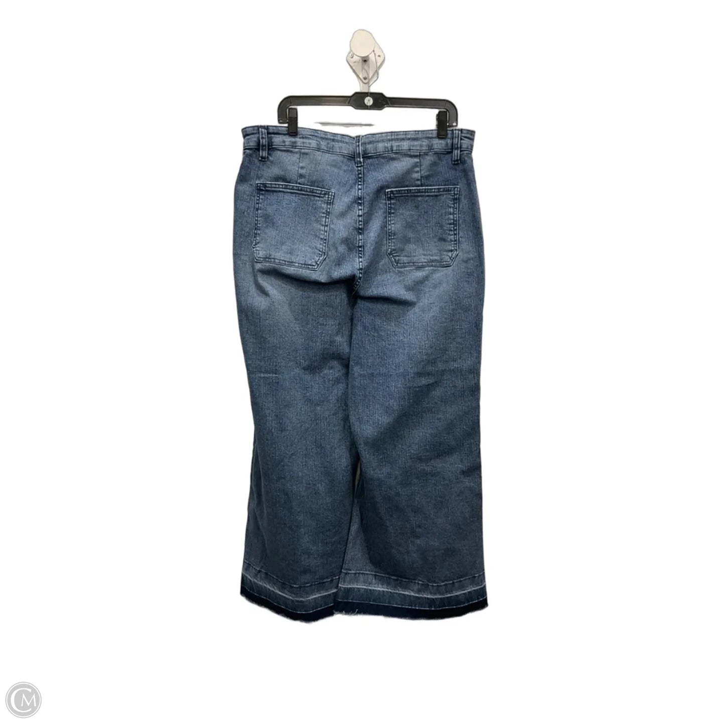 Jeans Wide Leg By Torrid In Blue Denim, Size: 16
