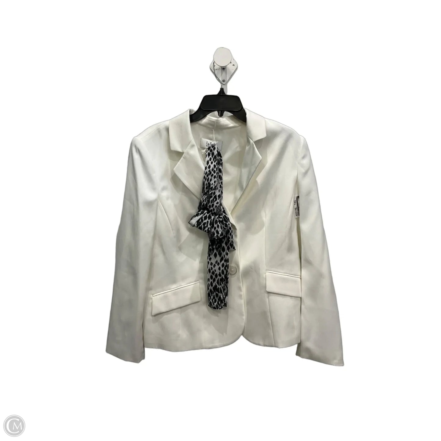 Pants Suit 2pc By Le Suit In White, Size: 14