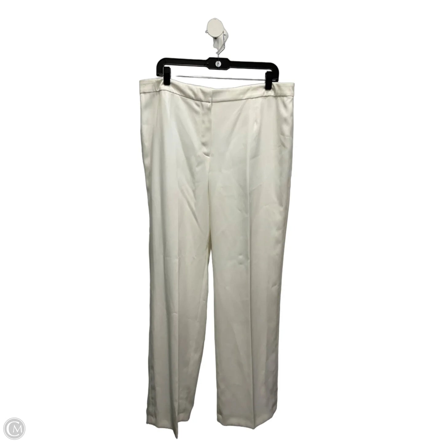 Pants Suit 2pc By Le Suit In White, Size: 14