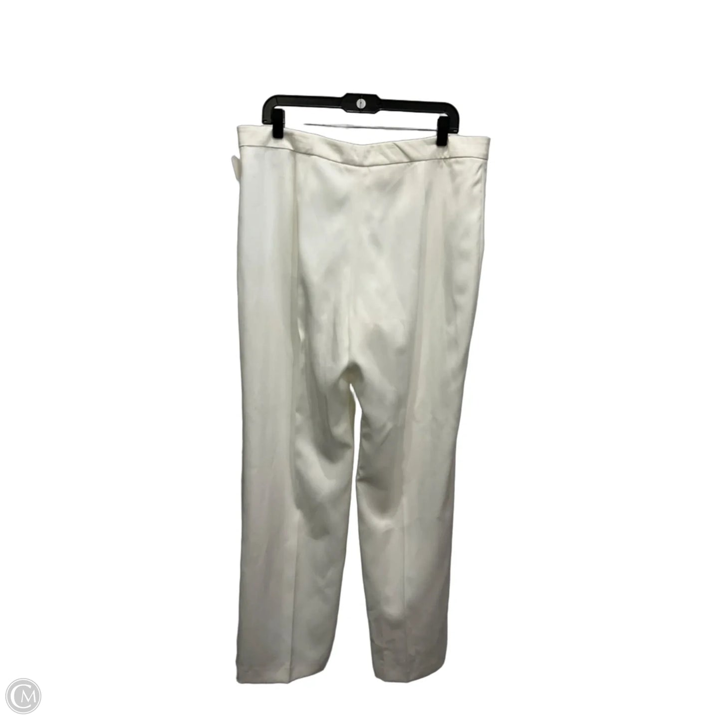 Pants Suit 2pc By Le Suit In White, Size: 14
