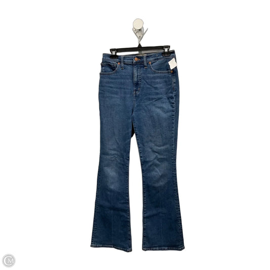 Jeans Flared By Madewell In Blue Denim, Size: 6l