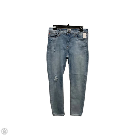 Jeans Straight By Hudson In Blue Denim, Size: 8