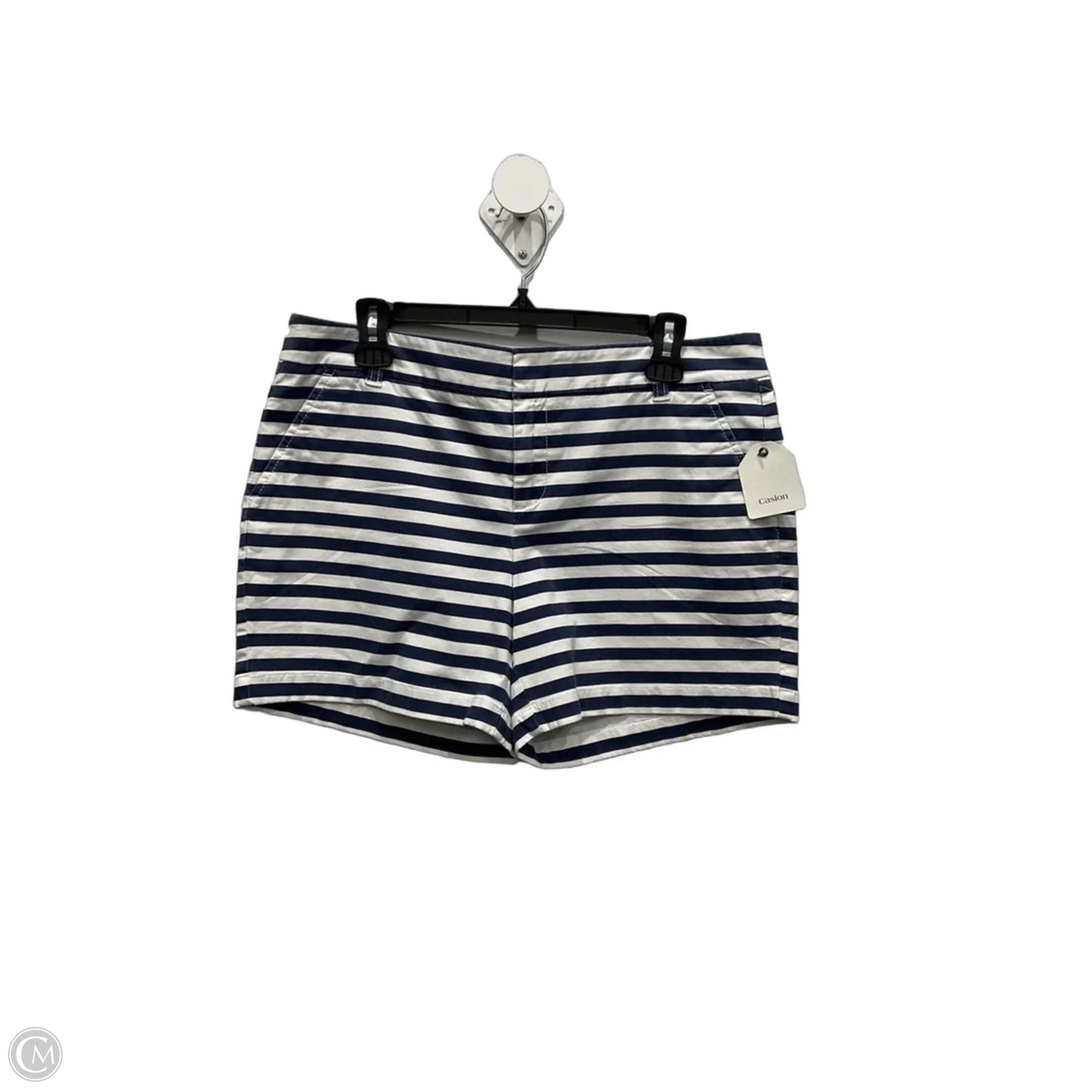Shorts By Caslon In Striped Pattern, Size: 10