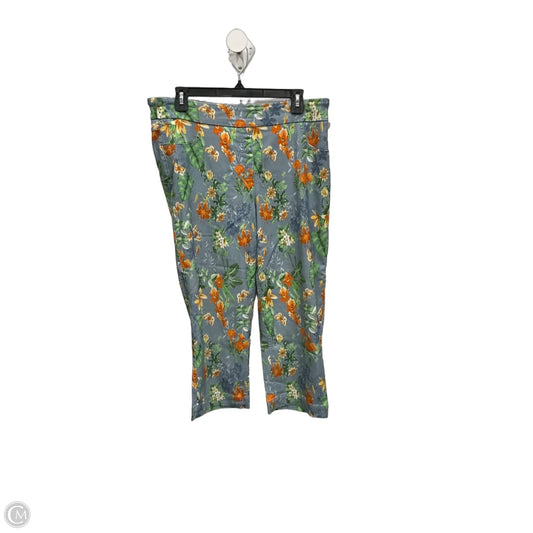Capris By Clothes Mentor In Floral Print, Size: 16