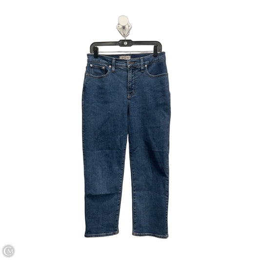 Jeans Boot Cut By Madewell In Blue Denim, Size: 6p