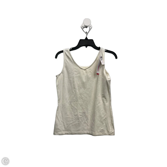 Top Sleeveless By Talbots In Ivory, Size: Xs
