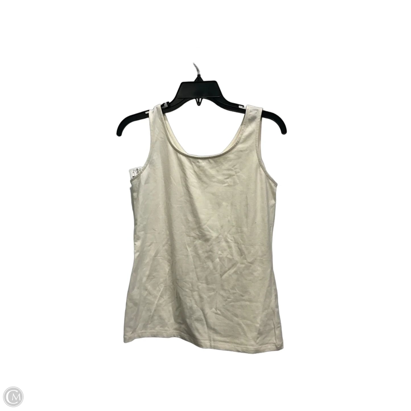 Top Sleeveless By Talbots In Ivory, Size: Xs