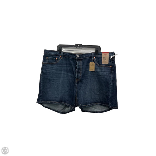 Shorts By Levis In Blue Denim, Size: 24