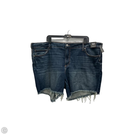 Shorts By Clothes Mentor In Blue Denim, Size: 24