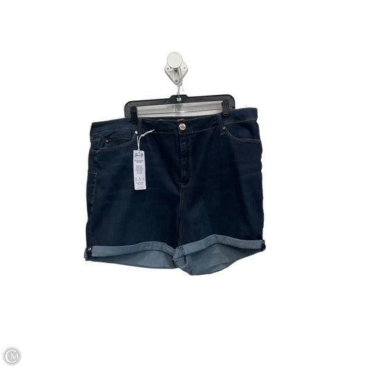 Shorts By Seven 7 In Blue Denim, Size: 24
