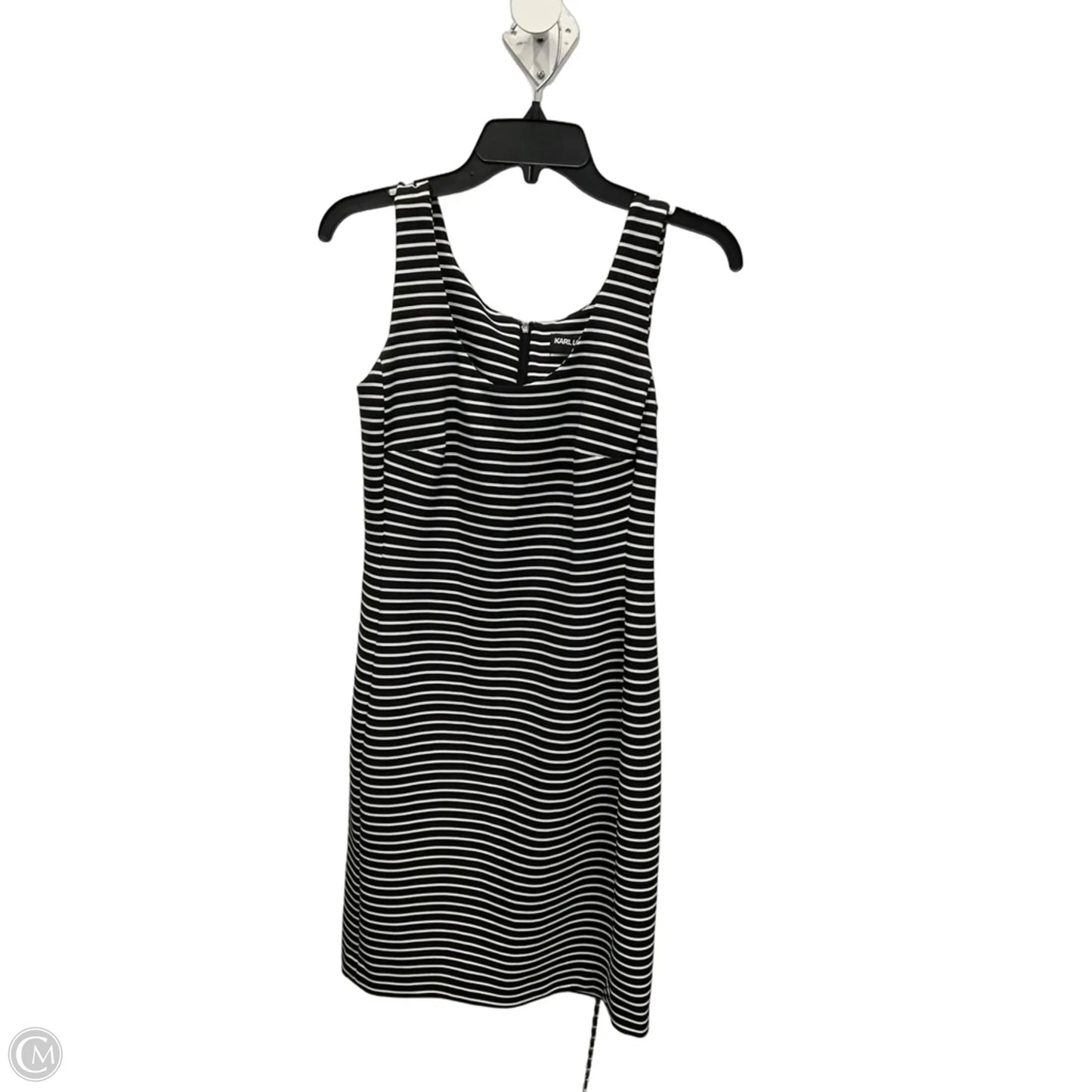 Dress Designer By Karl Lagerfeld In Striped Pattern, Size: 0
