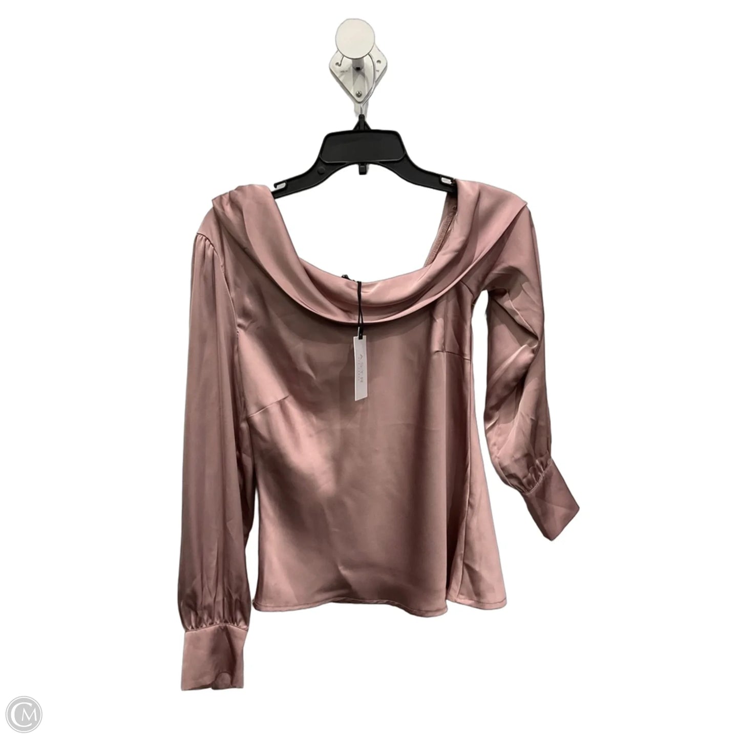 Top Long Sleeve By Astr In Mauve, Size: S