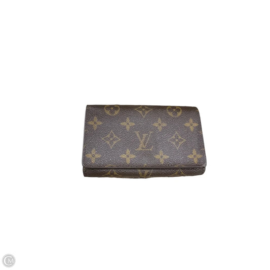 Wallet Luxury Designer By Louis Vuitton, Size: Small