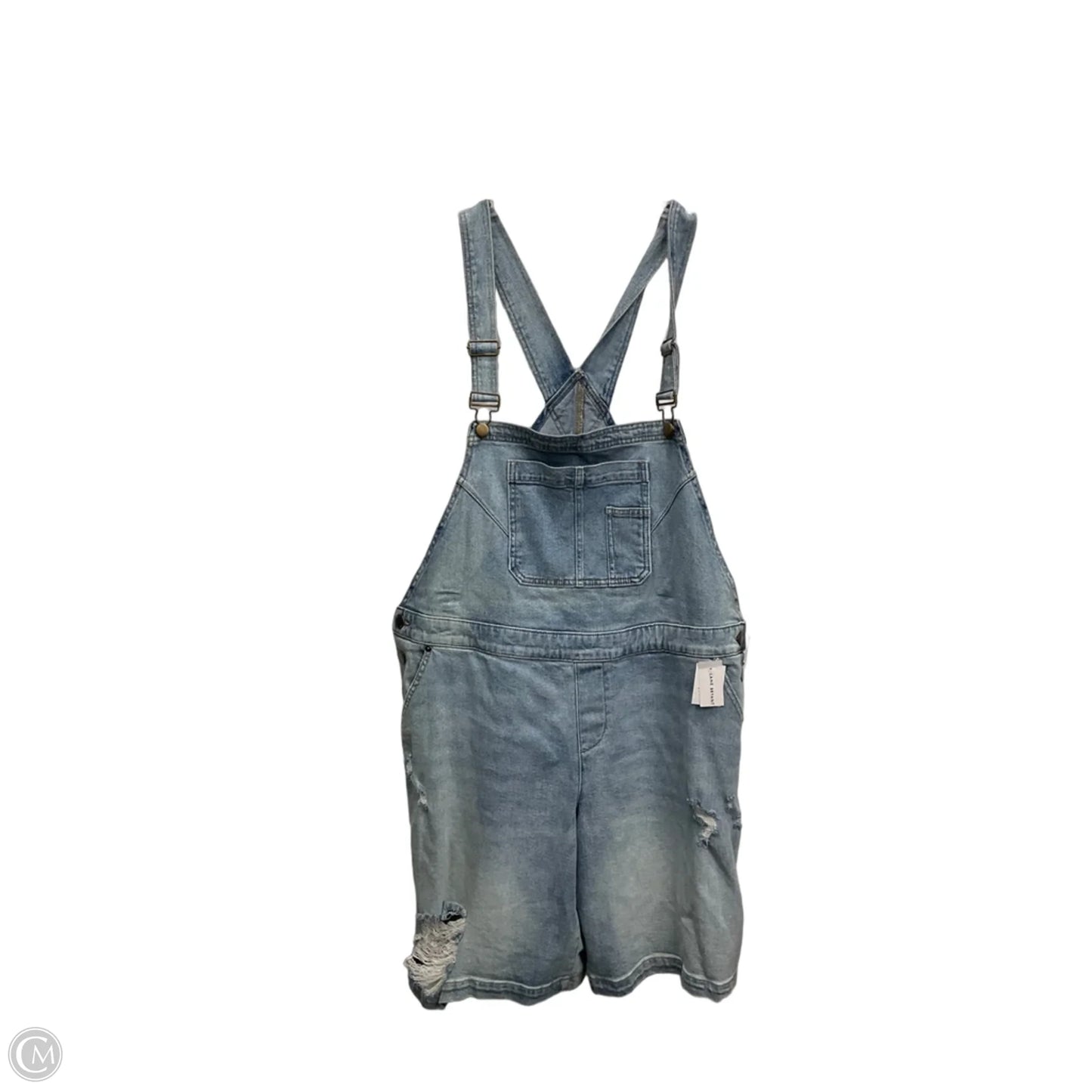 Jumpsuit By Lane Bryant In Blue Denim, Size: 18