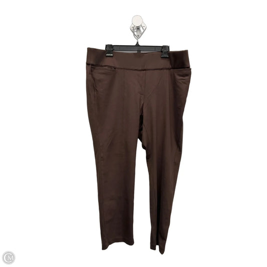Pants Dress By Lane Bryant In Brown, Size: 18