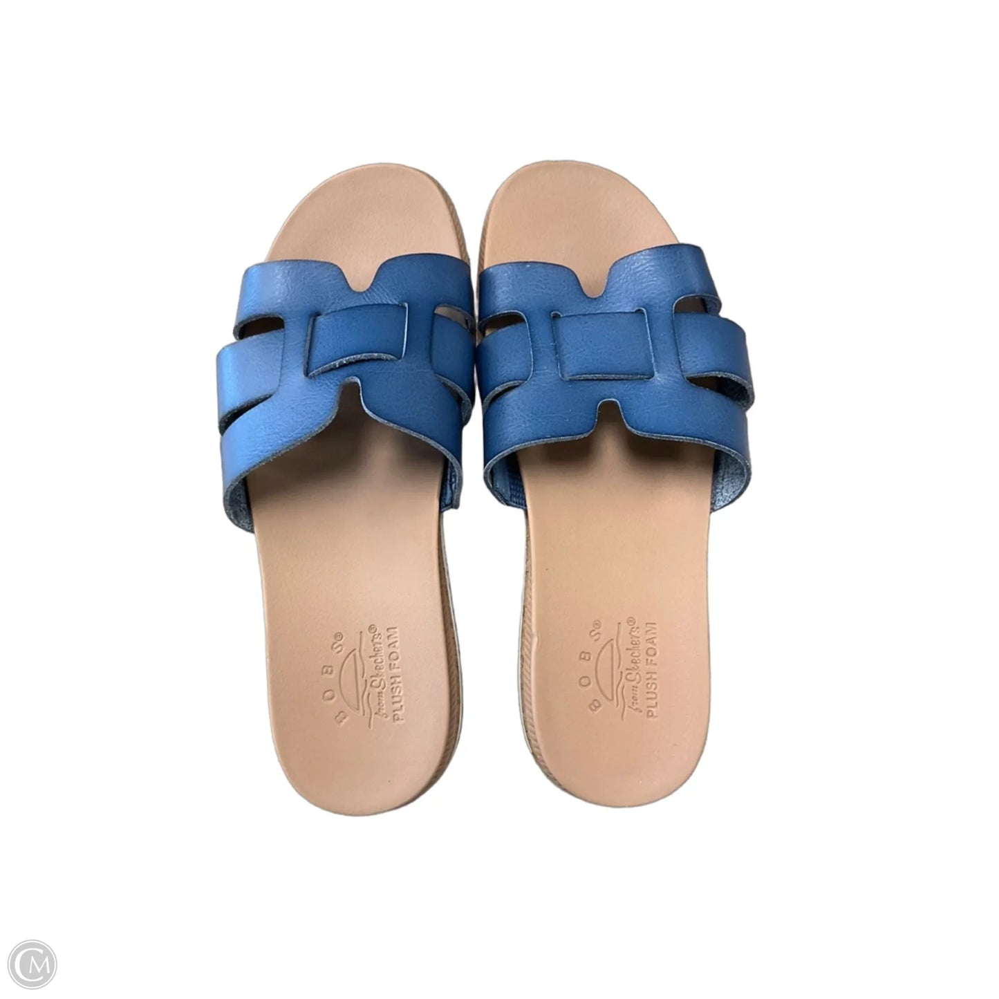 Sandals Flats By Skechers In Blue, Size: 6.5