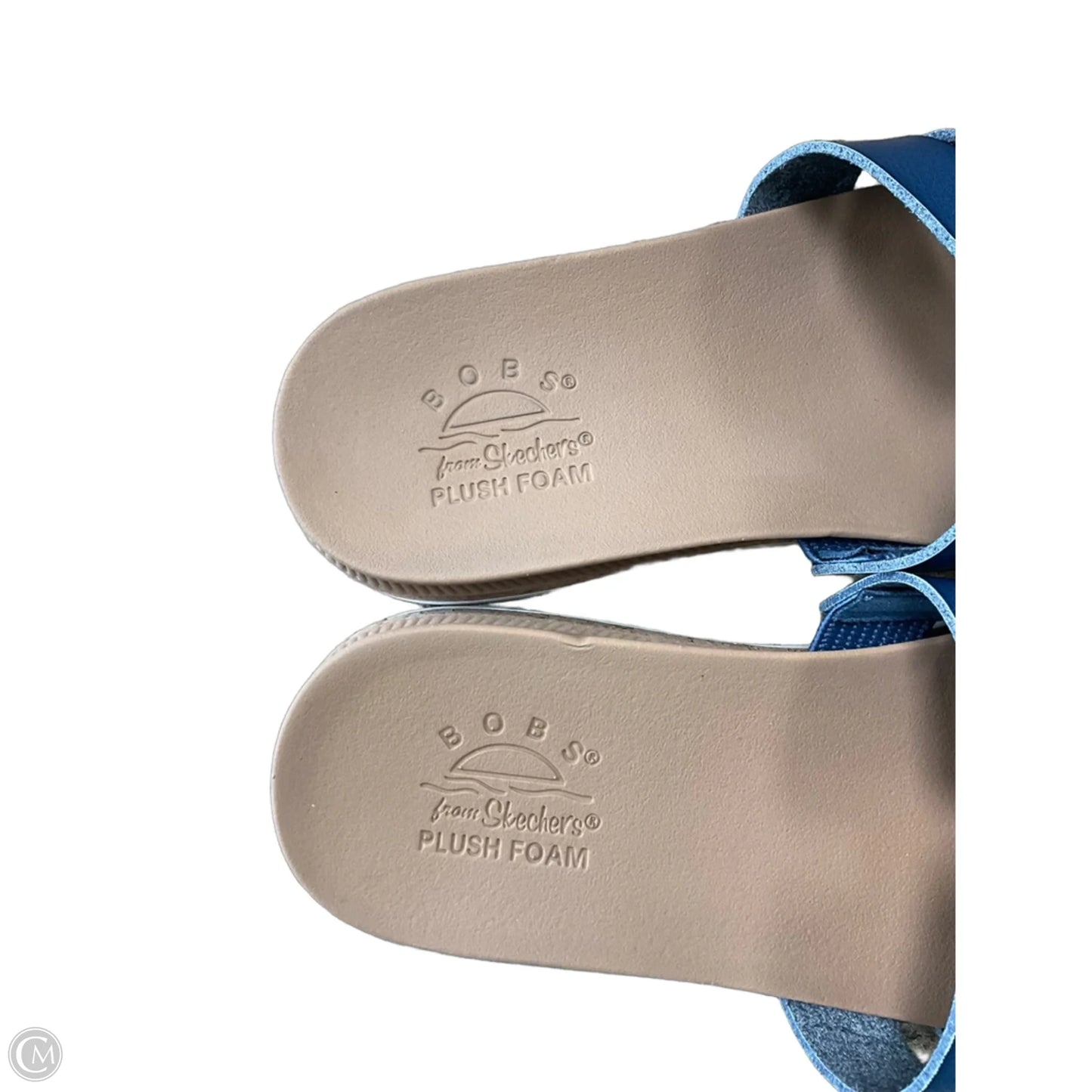 Sandals Flats By Skechers In Blue, Size: 6.5